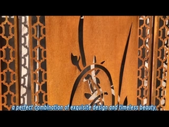 Épaisseur personnalisée Panneaux d'écran en acier résistant aux intempéries