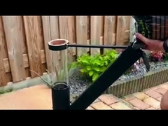 Jardin 80cm chauffage de patio à bois / chauffage au poêle à granulés extérieur intérieur