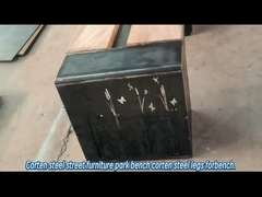 HNJBL courte banquette en acier moderne et rustique