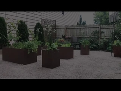 Boîtes de poste personnalisées boîtes de jardinage Ornements métalliques Résistant aux intempéries